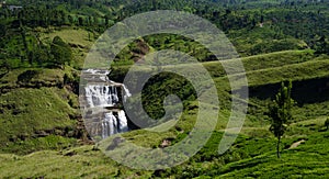 St. Clair`s Falls, Thalawakele, Sri Lanka