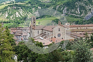 St. Colombano Abbey. Bobbio. Emilia-Romagna. Italy