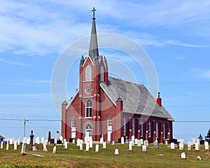 ST. Columba Catholic Church in Iona, Cape Breton, Canada