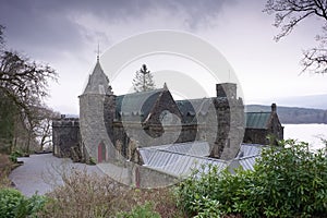 St Conans Kirk located in Loch Awe, Argyll and Bute, Scotland