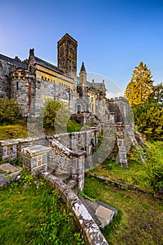 St Conans Kirk located in Loch Awe, Scotland