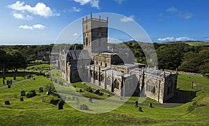 St David`s Cathedral, Pembrokeshire, Wales, Great Britain, United Kingdom