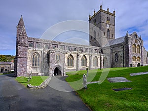 St David\'s Cathedral in St David\'s Pembrokeshire, Wales
