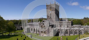 St Davids Cathedral Pembrokeshire in Wales