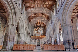 St. Davids Cathedral, Wales, UK