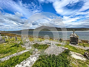 St Dympna\'s Church graveyard, Achill Island, Mayo