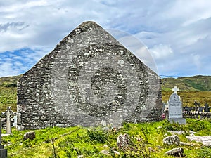 St Dympna\'s Church, at Kildavnet, Achill Island