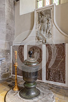 St. Egidius Basilica in Bardejov, UNESCO site, Slovakia