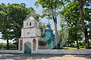 St Elijah Church in Belavichi, Ivatsevichi district Brest region, Belarus photo