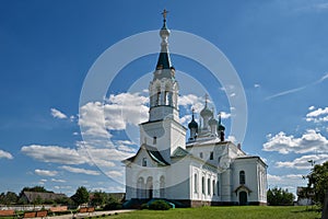 St Elijah Church in Liubcha, Grodno region, Belarus