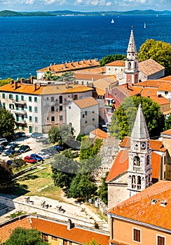 St. Elijah and St. Francis Churches in Zadar, Croatia