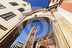 St. Elisabeth`s Church in Wroclaw