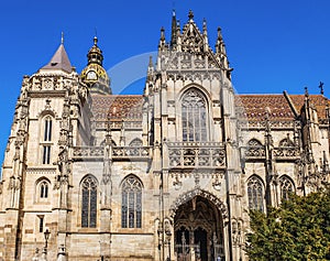 St. Elizabeth Cathedral in Kosice, the largest church of Slovakia