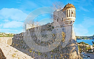 The St Elme Citadel in Villefranche photo