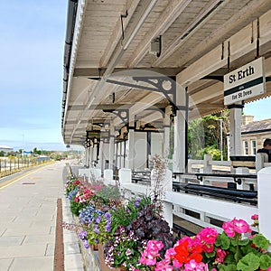 St Erth Train Station.