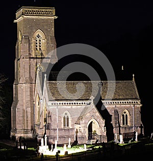 St Etheldedra`s church, West Quantoxhead, UK 2021 COVID19
