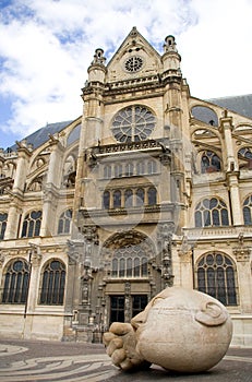 St. Eustache church in Paris