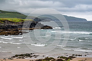 St Finians Bay and Moody Sky