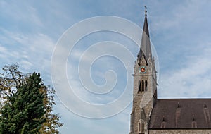 St Florin Cathedral - Vaduz, Liechtenstein