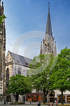 St. Foillan churche in Aachen, Germany