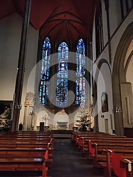 St. Foillan is one of the oldest parish churches in Aachen, Germany