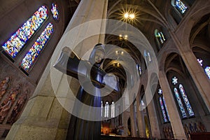 St Francis of Assisi Statue in Grace Cathedral