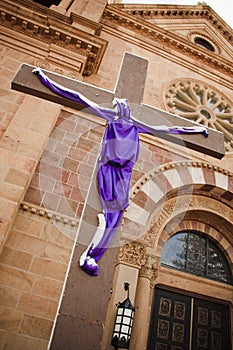 St. Francis Cathedral Santa Fe Jesus Shrouded Cros