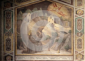 St. Francis Receiving the Stigmata, Basilica di Santa Croce in Florence