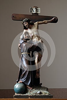 St. Francis removes Jesus from the cross
