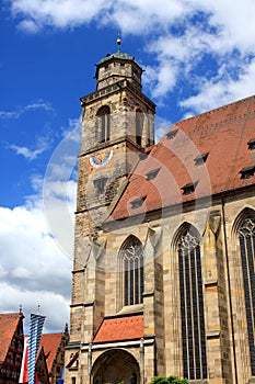 St. Georg church, Dinkelsbuehl photo