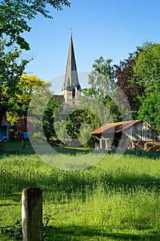 St. Georg Kirche,  Klimakommune Saerbeck, Deutschland