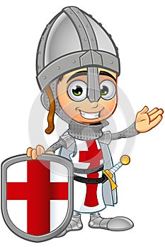 St. George Boy Knight Character