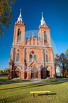 St. George Catholic Church in Zasliai
