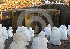 St George church, Lalibela, Ethiopia