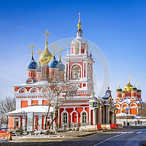St. George Church on the Varvarka street on the winter