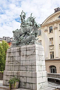 St. George and the Dragon, Stockholm
