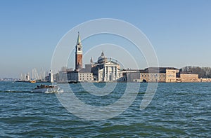 St. George island, Isola di San Giorgio Maggiore, Venice, Italy.