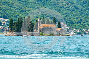 St. George Island. Kotor Bay, Montenegro