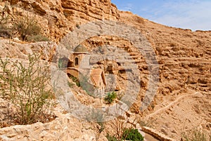 St. George Orthodox Monastery is located in Wadi Qelt.