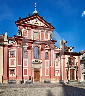 St. George`s Basilica, Prague Castle photo