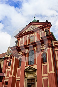 St. George`s Basilica, Prague, Czech Republic photo