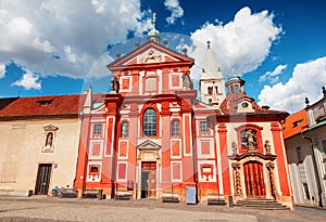 St. George`s Basilica in Prague photo