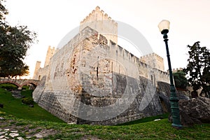 St. George`s castle in Lisbon, Portugal.