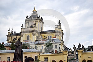 St. George`s Cathedral in Lviv Lvov, Ukraine.