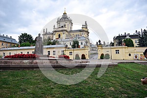 St. George`s Cathedral in Lviv Lvov, Ukraine.