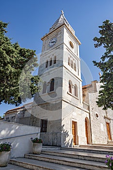 St. George's Church in Primosten, Croatia.