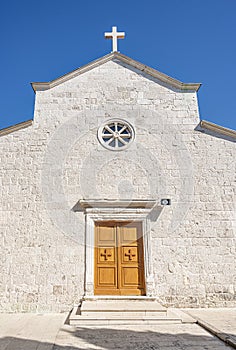 St. George's Church in Primosten, Croatia.