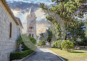 St. George's Church in Primosten, Croatia.