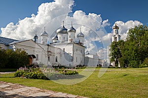 The St. George`s Yuriev Monastery, Veliky Novgorod, Russia - Cathedral of the Nativity Rozhdestvensky