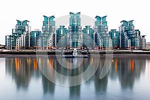 St George Wharf in London